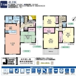 鎌ケ谷市初富 新築１号棟_外観図