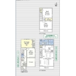 江戸川区松本１丁目 新築５号棟_外観図