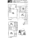 葛飾区東金町８丁目 新築全3区画３号棟_外観図