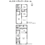 野田市岩名２丁目 新築４号棟_外観図