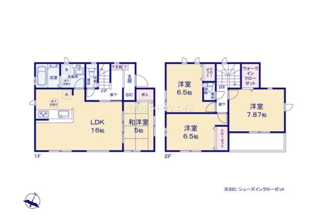 松戸市五香西２丁目 新築１５期５号棟_間取り図