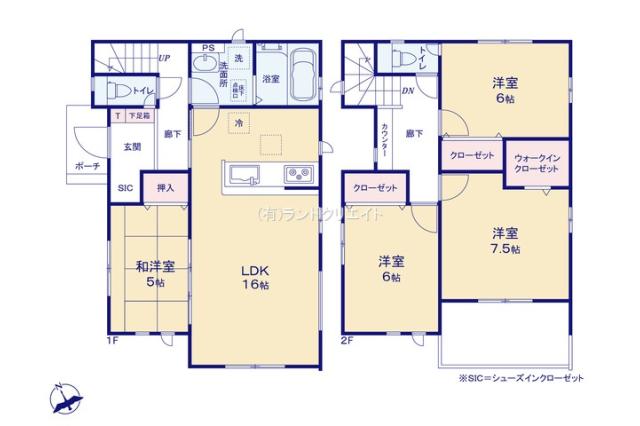 松戸市五香西２丁目 新築１５期９号棟_間取り図