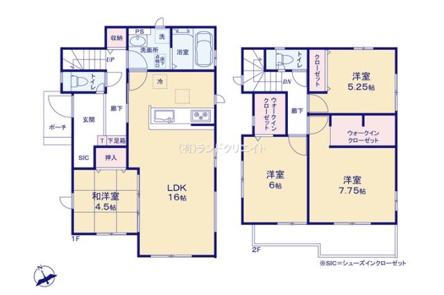 松戸市五香西２丁目 新築１５期１１号棟_間取り図