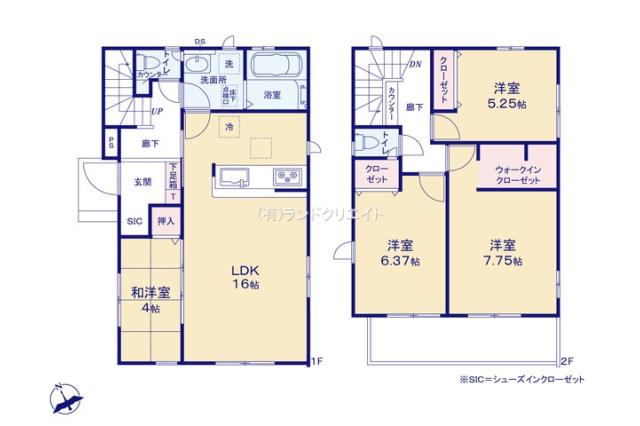 松戸市五香西２丁目 新築１５期２４号棟_間取り図