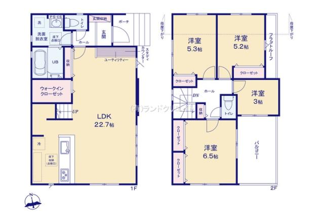 松戸市西馬橋３丁目 新築8期 3号棟_間取り図