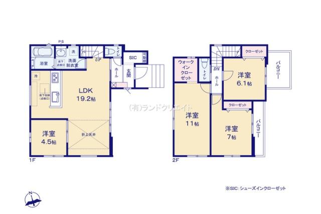 松戸市常盤平２丁目 新築7期2号棟_間取り図