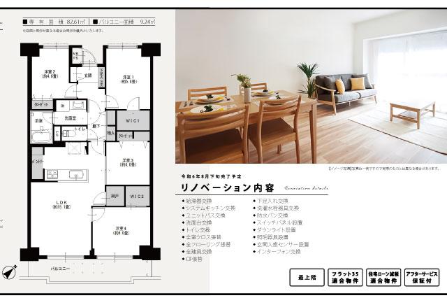 グリーンヒル西葛西２号館_間取り図