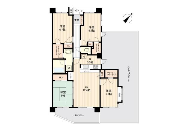 レクセルマンション松戸【オーナーチェンジ】_間取り図