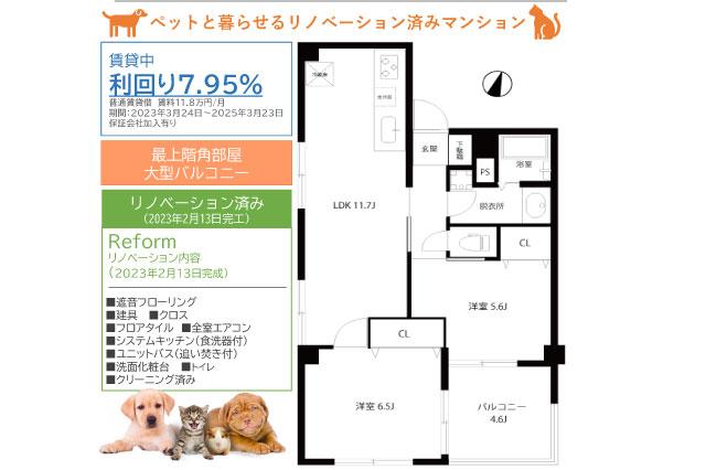 メゾン北小金_間取り図