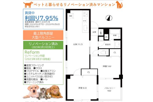 メゾン北小金_間取り図