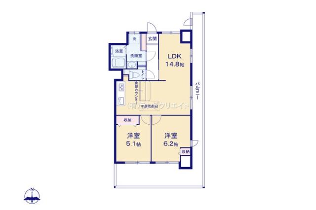 ドリームホーム松戸_間取り図