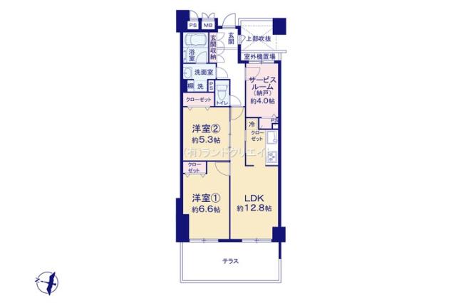 ライオンズガーデン新松戸_間取り図